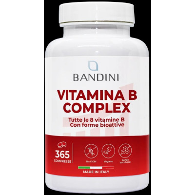 Витамин B комплекс - 365 таблетки | Bandini Pharma - Италия