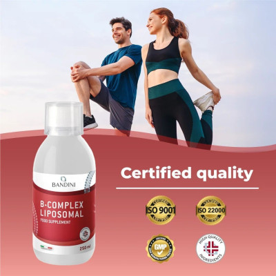 Липозомен Б-комплекс - 250ml | Bandini Pharma - Италия