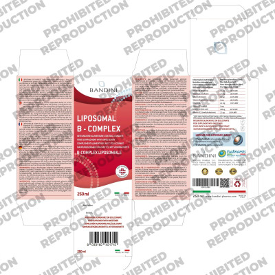 Липозомен Б-комплекс - 250ml | Bandini Pharma - Италия