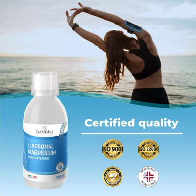 Липозомен магнезий 100mg - 250ml | Bandini Pharma - Италия