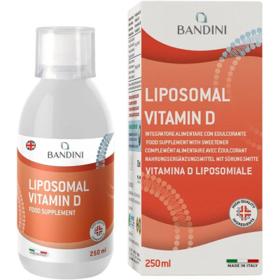 Липозомен витамин Д3 50mcg (2000 IU) - 250ml | Bandini Pharma - Италия
