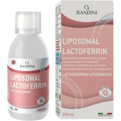 Липозомен лактоферин 200mg - 250ml | Bandini Pharma - Италия