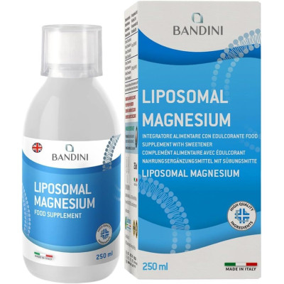 Липозомен магнезий 100mg - 250ml | Bandini Pharma - Италия