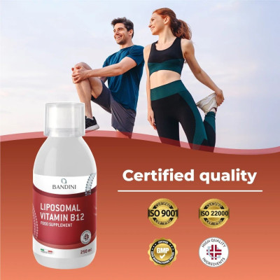 Липозомен витамин Б12 - 250ml | Bandini Pharma - Италия