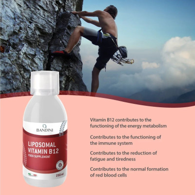 Липозомен витамин Б12 - 250ml | Bandini Pharma - Италия