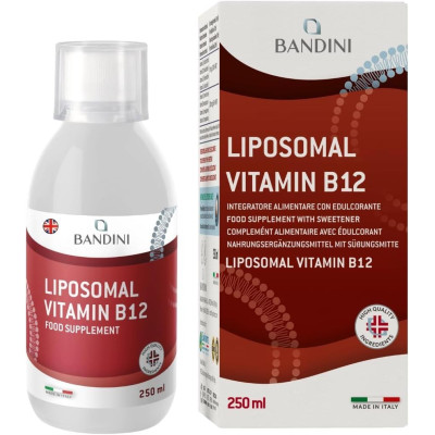 Липозомен витамин Б12 - 250ml | Bandini Pharma - Италия