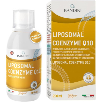 Липозомен коензим Q10 200mg - 250ml | Bandini Pharma - Италия