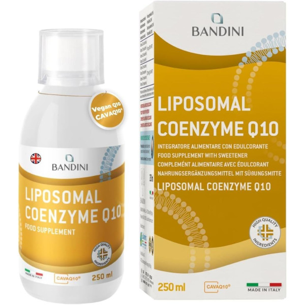 Липозомен коензим Q10 (убихинон) 200mg - 250ml | Bandini Pharma - Италия