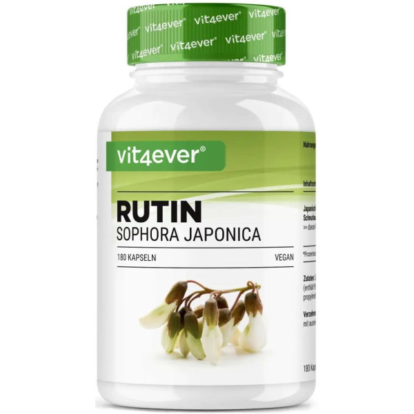 Рутин (от японска акация) 500mg - 180 капсули | Vit4ever - Германия