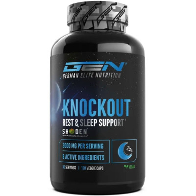 Нокаут - Подкрепа за сън и възстановяване, 120 капсули | GEN German Elite Nutrition