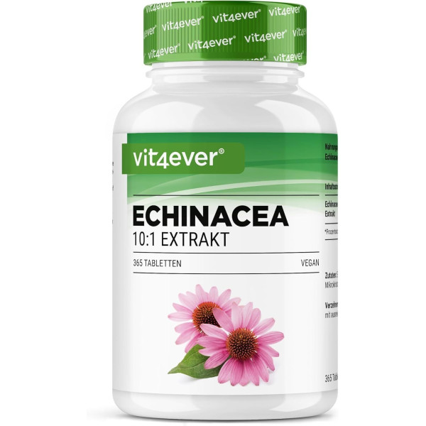 Ехинацея 500mg - 365 таблетки | Vit4ever - Германия