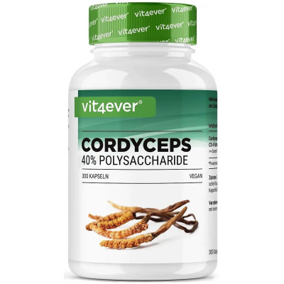 Гъби Кордицепс екстракт 650mg - 180 капсули | Vit4ever - Германия