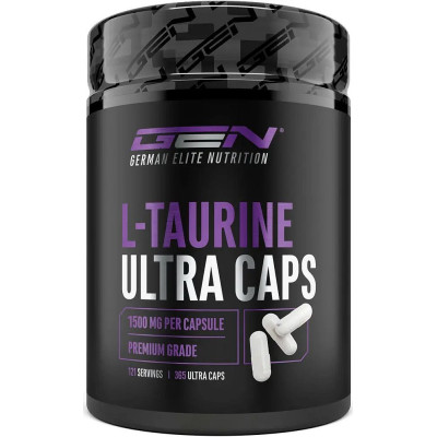 L-Таурин ултра - 365 капсули | German Elite Nutrition - Германия