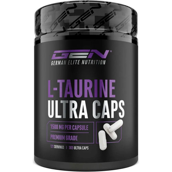 L-Таурин ултра - 365 капсули | German Elite Nutrition - Германия