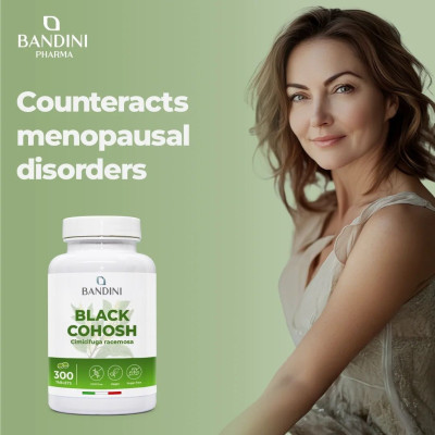 Черен кохош 300mg - 300 таблетки | Bandini Pharma - Италия