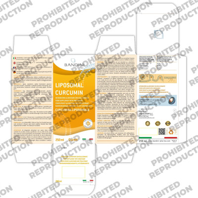 Липозомен куркумин (Cureit®) 200mg - 250ml | Bandini Pharma - Италия