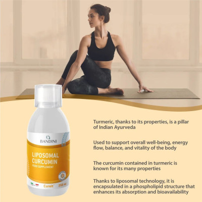 Липозомен куркумин (Cureit®) 200mg - 250ml | Bandini Pharma - Италия