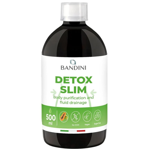 Detox Slim (билков комплекс за детокс и контрол на теглото) - 500ml | Bandini Pharma - Италия