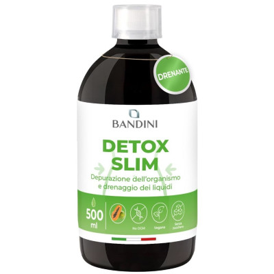 Detox Slim (билков комплекс за детокс и контрол на теглото) - 500ml | Bandini Pharma - Италия