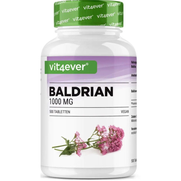Валерианa 500 таблетки x 500 mg  | Vit4ever - Германия