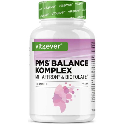 PMS Balance - Комплекс за балансиране на хормоните - 180 капсули | Vit4ever - Германия