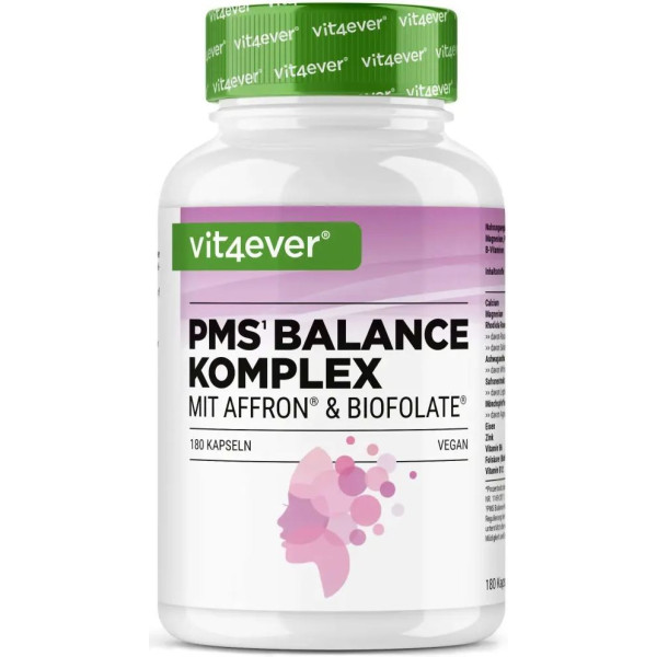PMS Balance - Комплекс за балансиране на хормоните - 180 капсули | Vit4ever - Германия