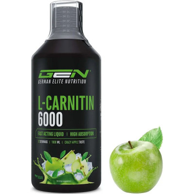 Л-карнитин 6000 mg с витамин Б6 (портокал) - 1 литър