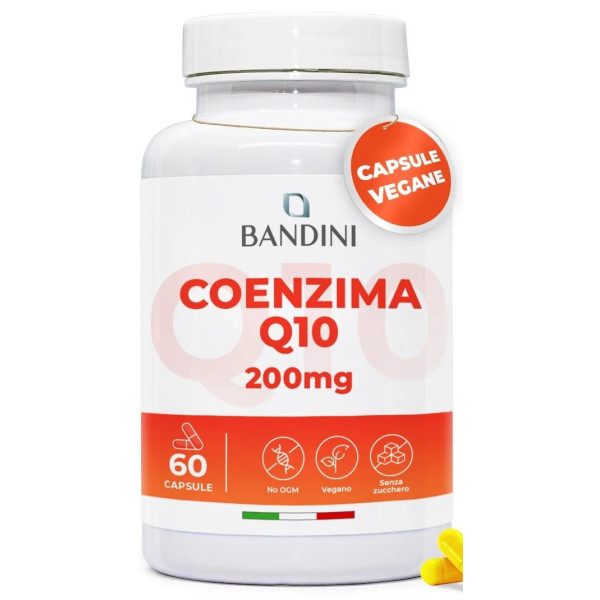 Коензим Q10 200mg - 60 капсули | Bandini Pharma - Италия