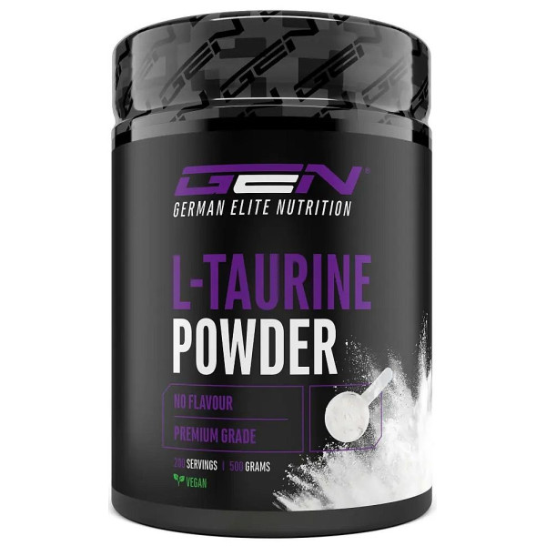 Л-таурин на прах 500гр. | German Elite Nutrition (GEN)